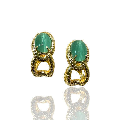 Harrison Cat's Eye Earring