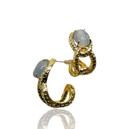 Harrison Cat's Eye Earring