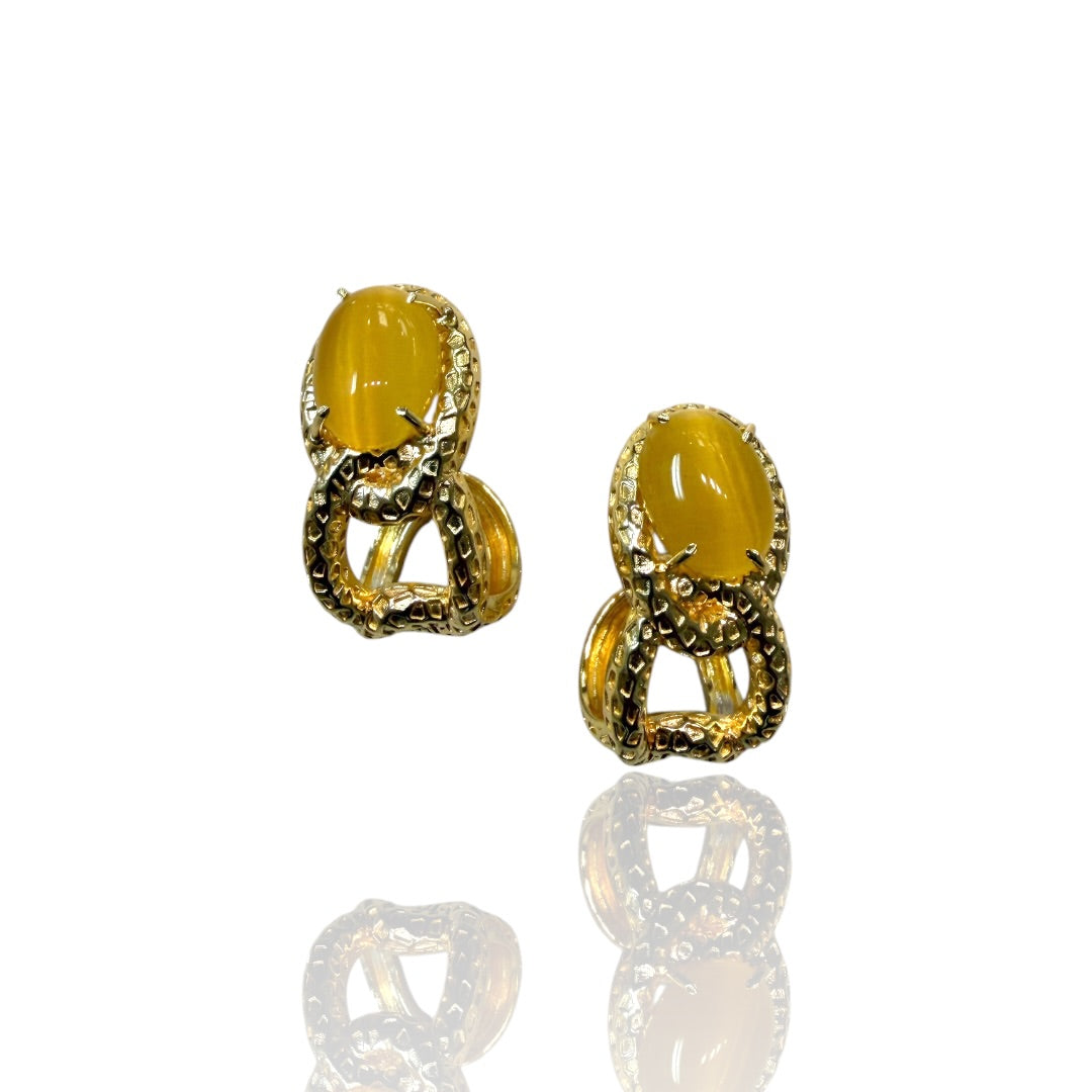 Harrison Cat's Eye Earring
