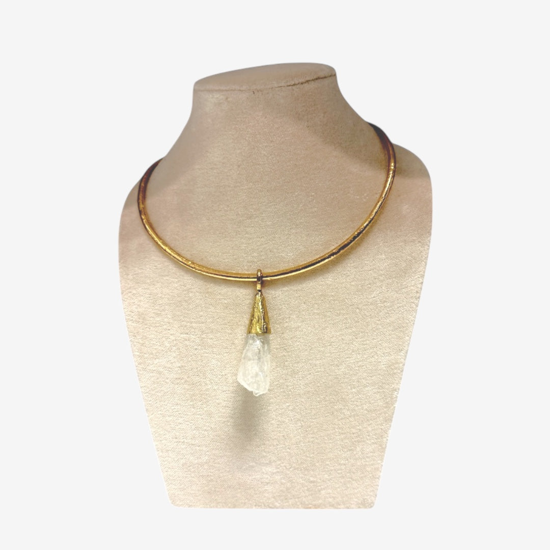 Kylie Clear Quartz Pendant