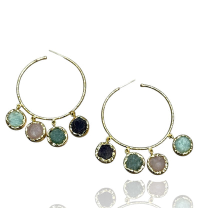 Multi stone dangle