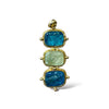 London Blue Ruzy and Green Amethyst
