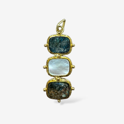 Quinn Raw Stone Pendant