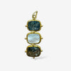 Labradorite and mother of pearl
