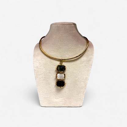 Quinn Raw Stone Pendant