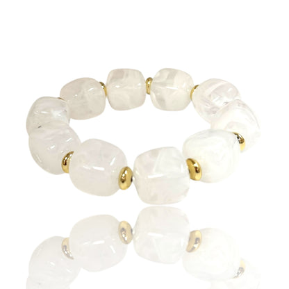 Resin bead bracelets