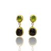 Peridot and Smoky Quartz