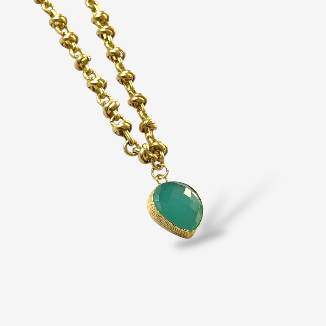 Dewdrop necklaces