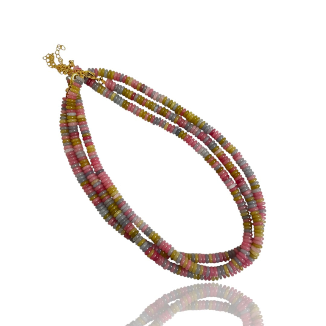 6 mm Disc Bead Necklaces