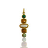 Tiger eye and Malachite
