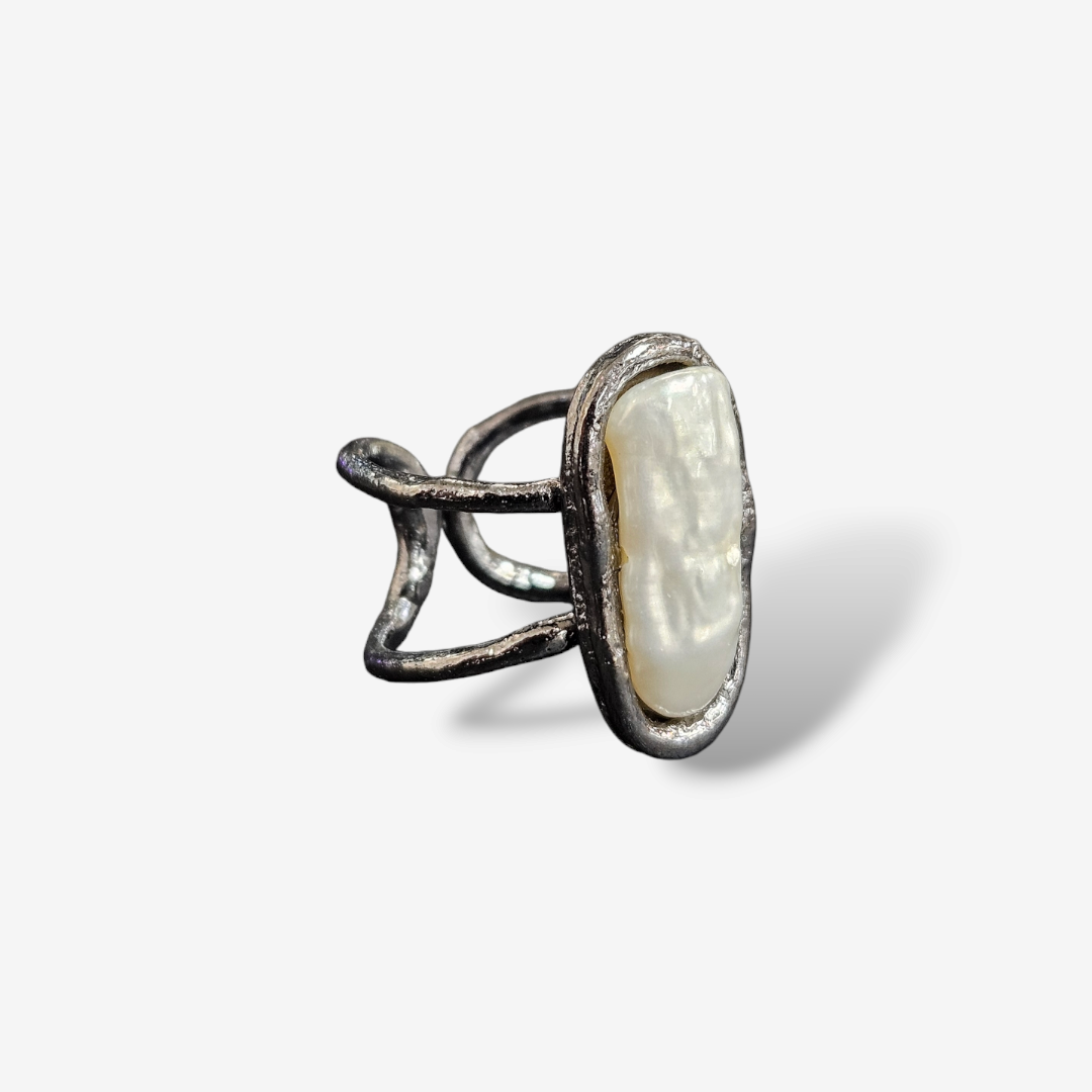 Pearl PRIO Silver Rings