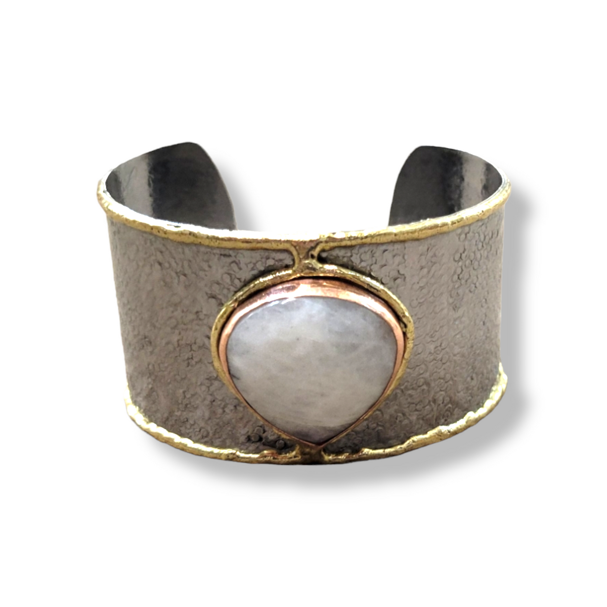 Enchanted Forest Natural Stone Cuff