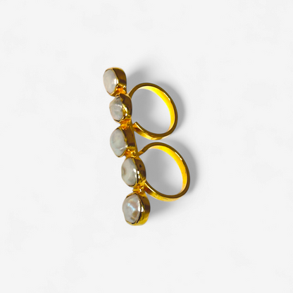 Pearl Arc Ring