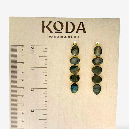 Beam Drop Earrings