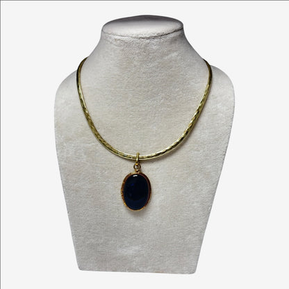 Elena Small Oval Pendants