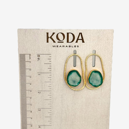 DRUZY STARDUST EARRINGS