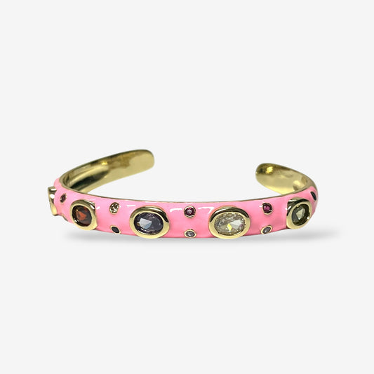 Enamel Stack Bracelet