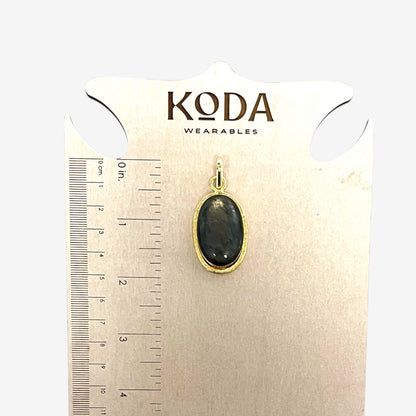 Elena Small Oval Pendants