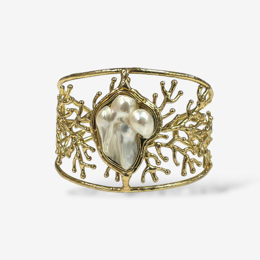 Gold Cuff Bracelet