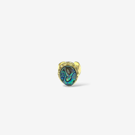 Abalone Iridescent Ring