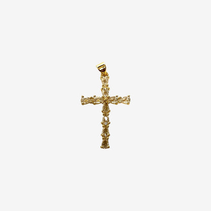 Hydroquartz Cross Charm