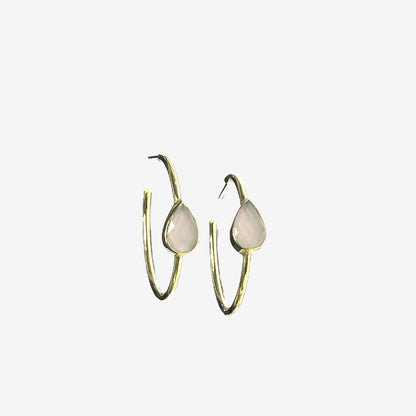 Hydro Quartz Earring