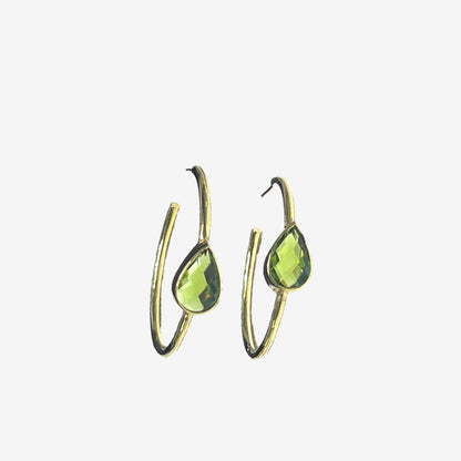 Hydro Quartz Earring