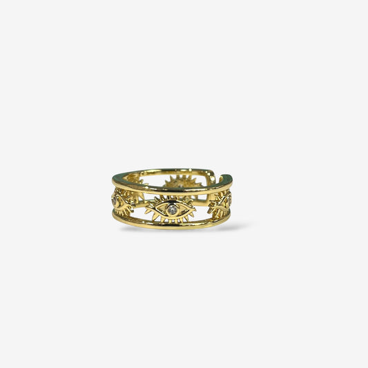 Evil eye Ring