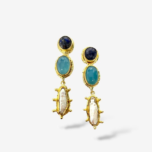 Crystal Veil Earrings