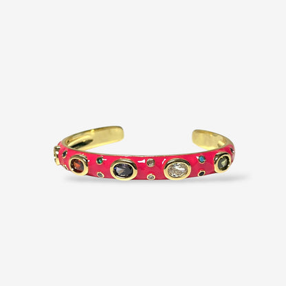 Enamel Stack Bracelet