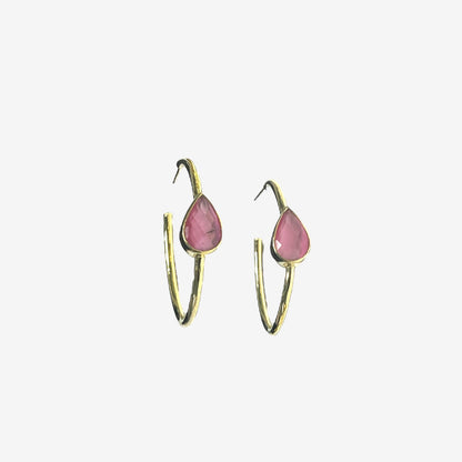 Hydro Quartz Earring