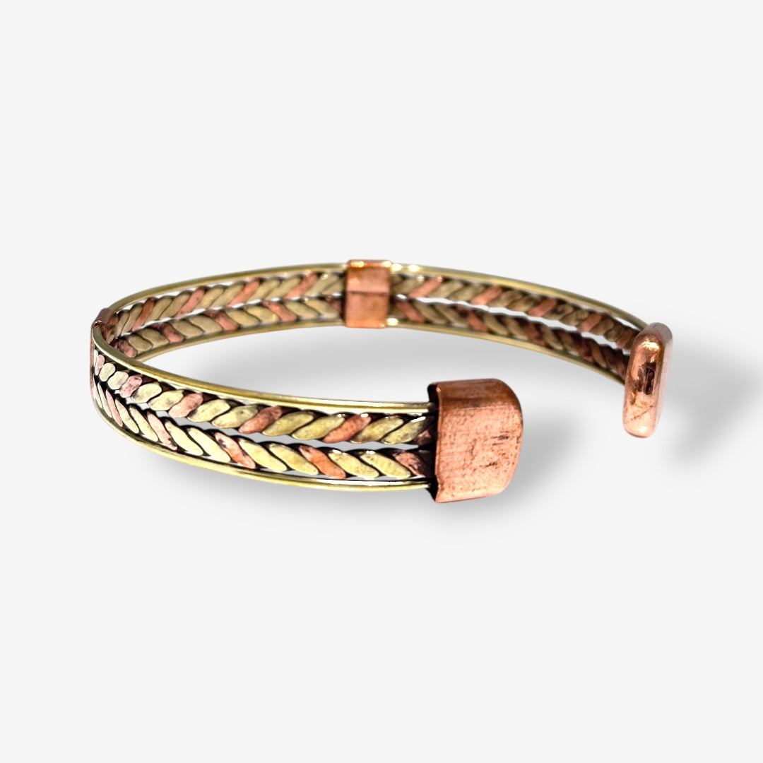 Twin Trail Copper Cuff
