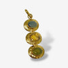 Blue Chalcedony and Citrine