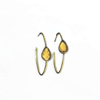 Hydro Quartz Earring
