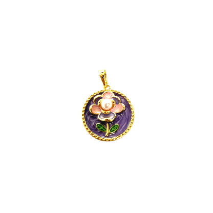 Pearl Flower Charm