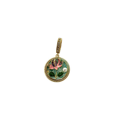 Pearl Flower Charm