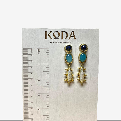 Crystal Veil Earrings