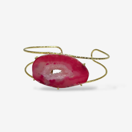 Agate Cuff Bracelet 