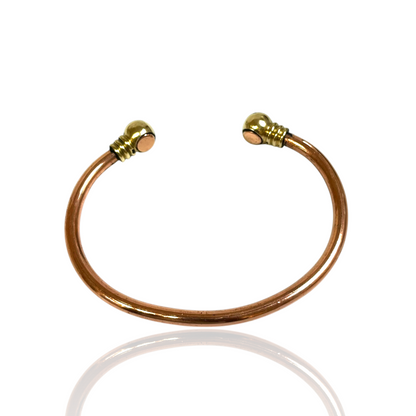 Classic Ball End Copper Cuff