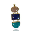 Rose Quartz Lapis and Turquoise