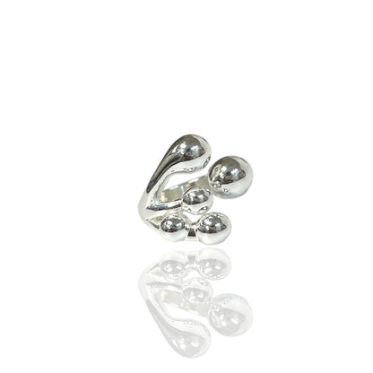 Silver Stack rings