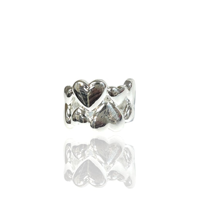 Silver Stack rings