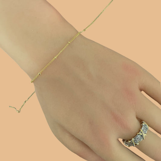 Buy Gold Filled Ball Cable Chain Online