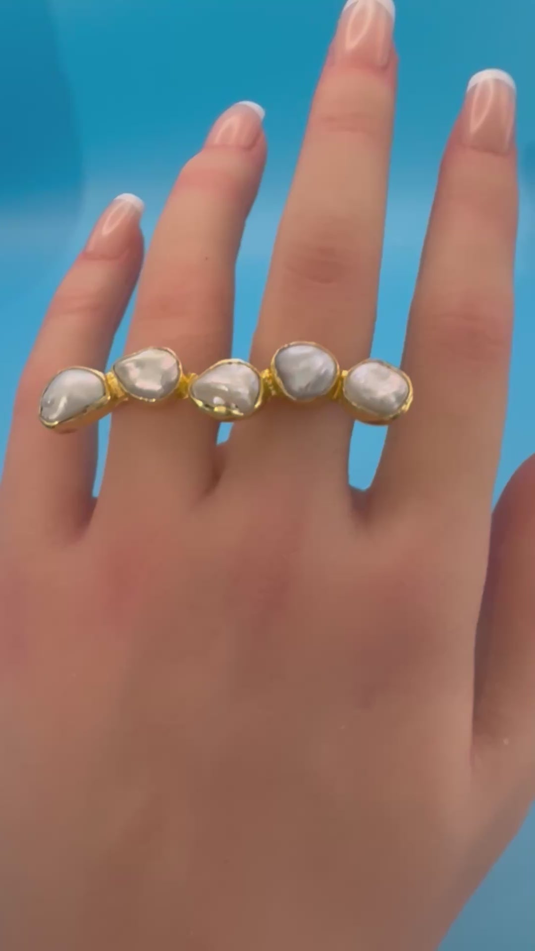 Buy Pearl Arc Ring Online