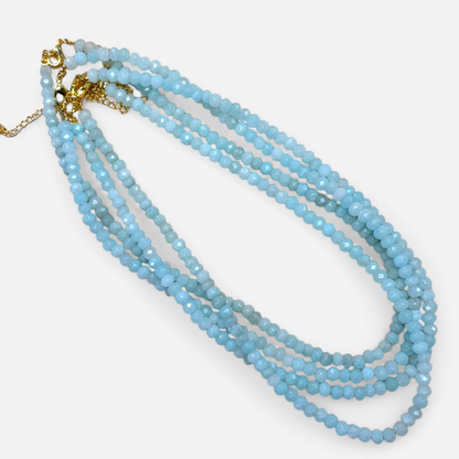Faceted Bead Necklaces 6mm