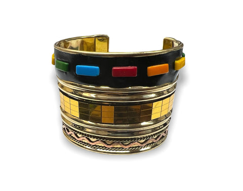 Copper and Brass Bracelet | Cuff Bracelet (CBB3)