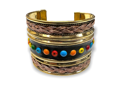 Copper and Brass Bracelet | Cuff Bracelet (CBB2)